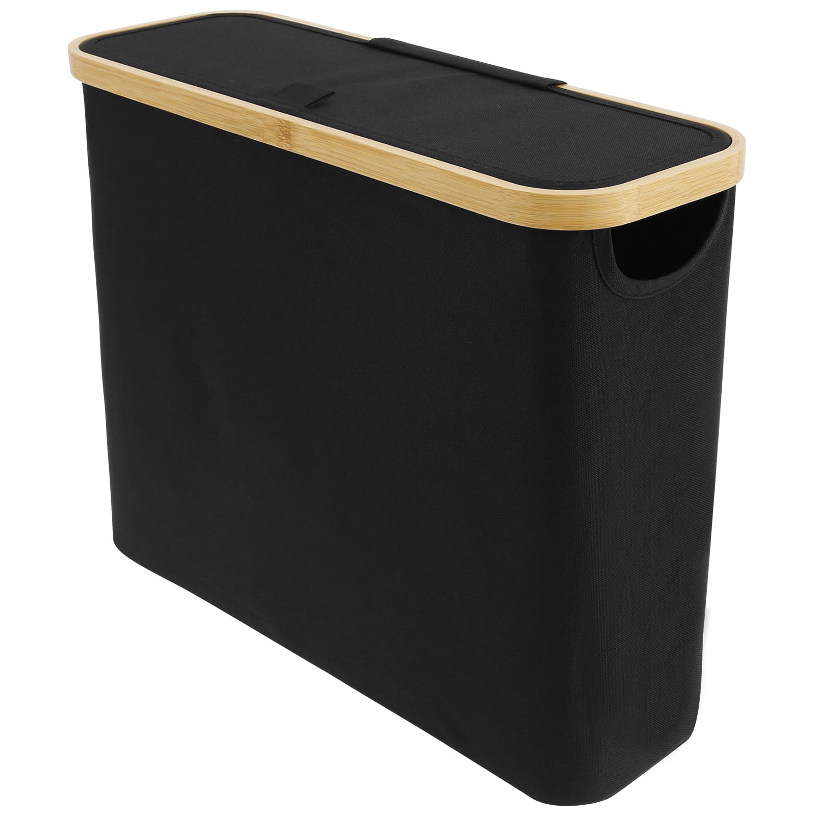 KTZCTPCA Toilet Paper Storage, Large Capacity Toilet Paper Bin for 12 Mega Rolls, Toilet Paper Roll Basket Organizer Basket, Toilet Paper Storage Holder Stand Bathroom Accessories Organizer (Black)