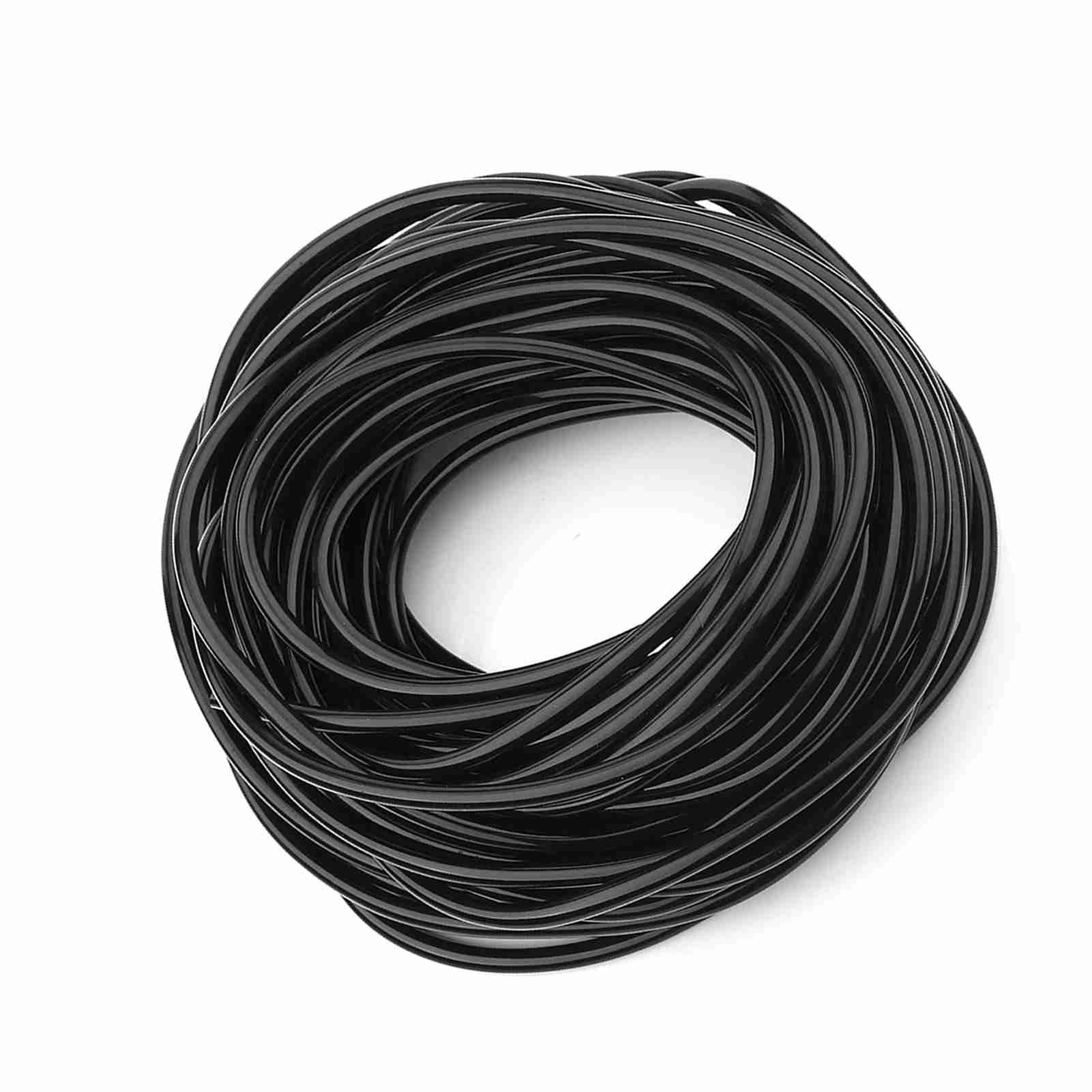 5m/10m/20m Watering Tubing PVC Plastic Hose Pipe 4/6mm Micro Dripper Irrigation System for Garden Lawn (20m)
