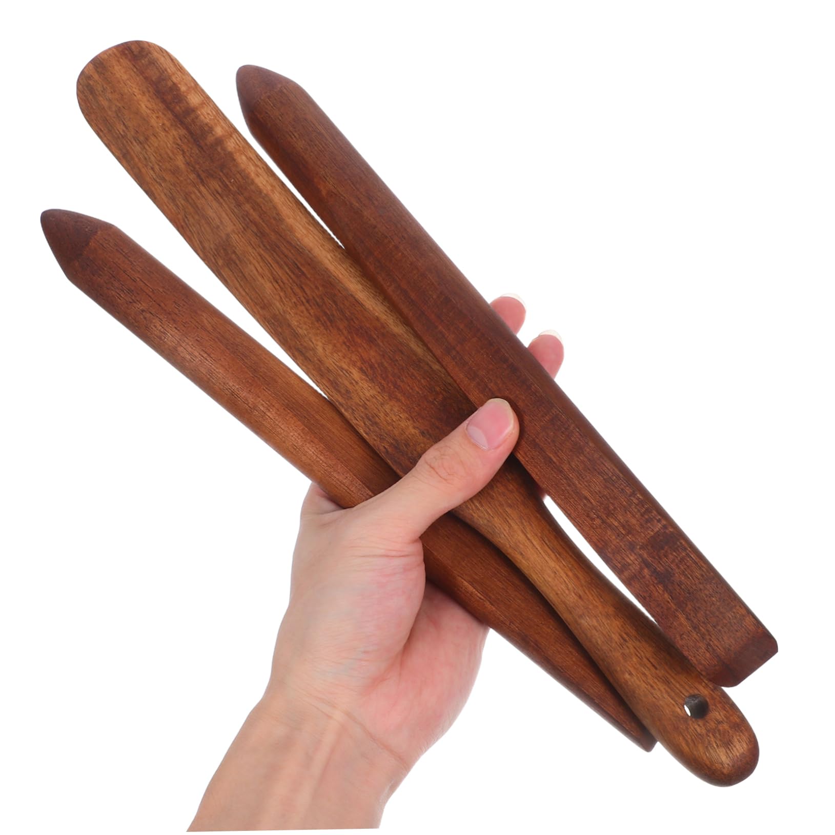 MAGICLULU 3piezas Varilla de Madera de Acacia para Remover Masa Madre Espátula para Masa Madre Utensilios de Cocina para Mezclar Pan para Cocinar y Hornear