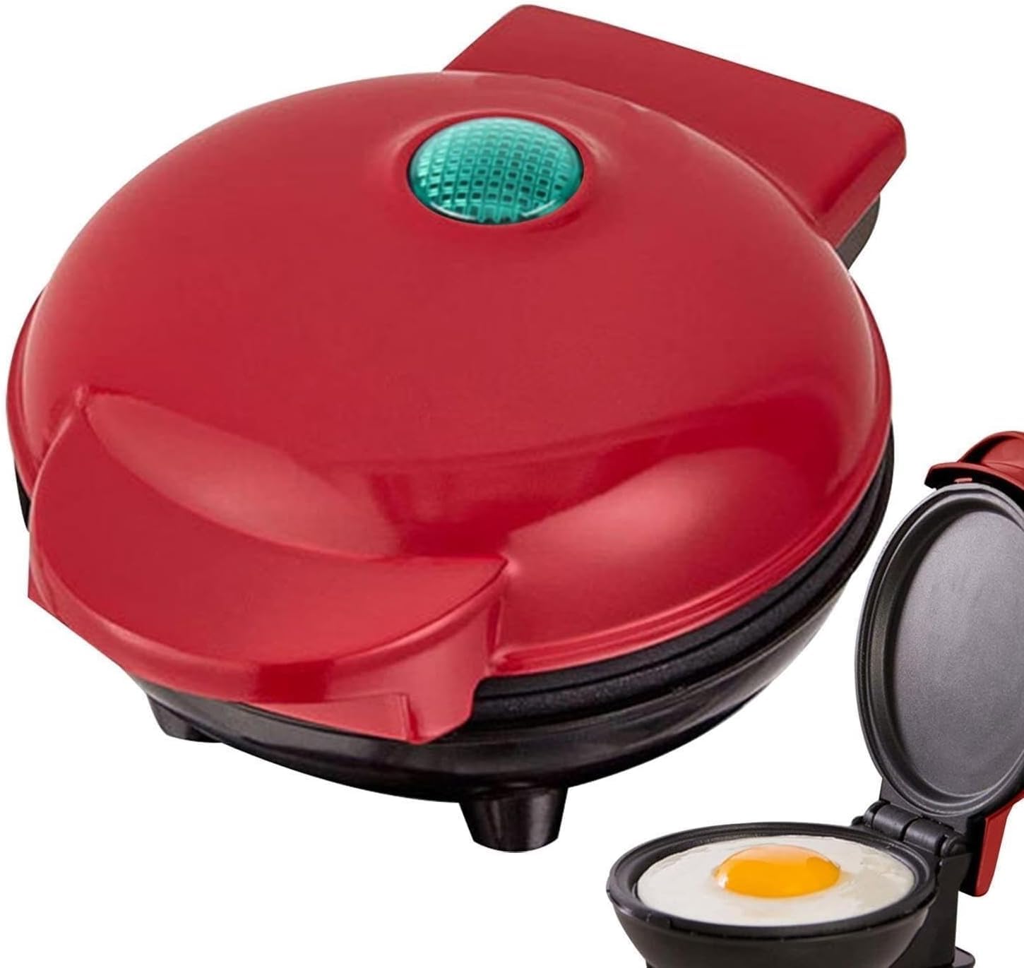 350W Mini Waffle Maker, Stainless Steel Non-Stick Electric Machine for Quick Waffles, Pancakes & Snacks - Perfect for Students, Professionals & Small Kitchens, Easy to Use & Clean-picture-11