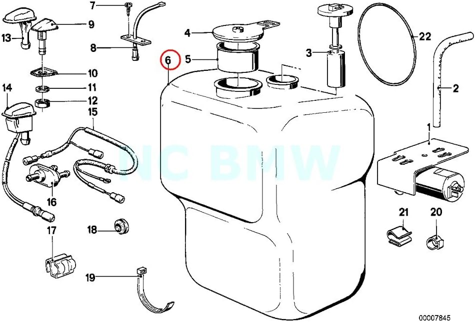 BMW Genuine Fluid Container, Windshield Wipers & Washers Amazon Canada