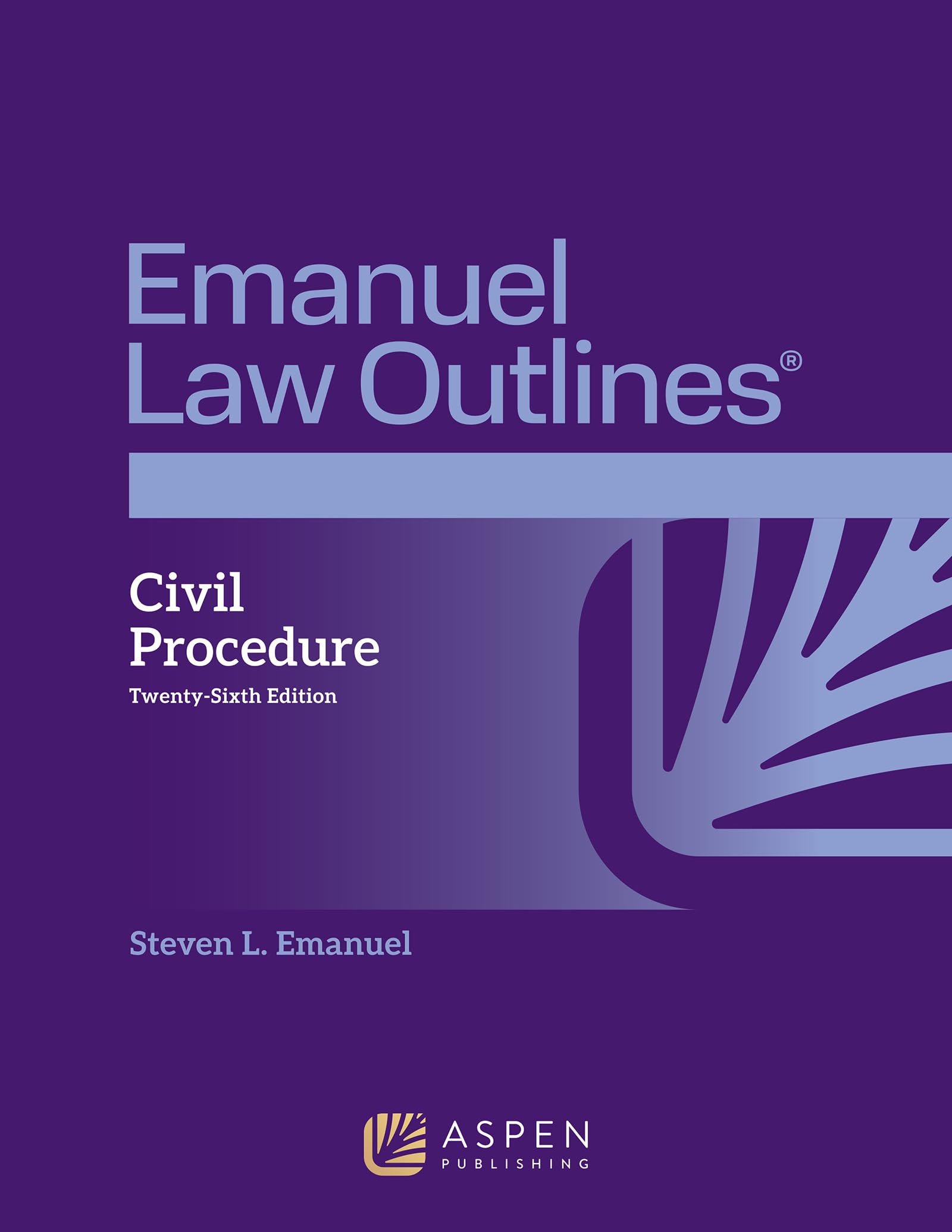 Buy Civil Procedure (Emanuel Law Outlines) — BookShops.in