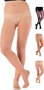 Made in USA Sheer Compression Pantyhose for Women 20