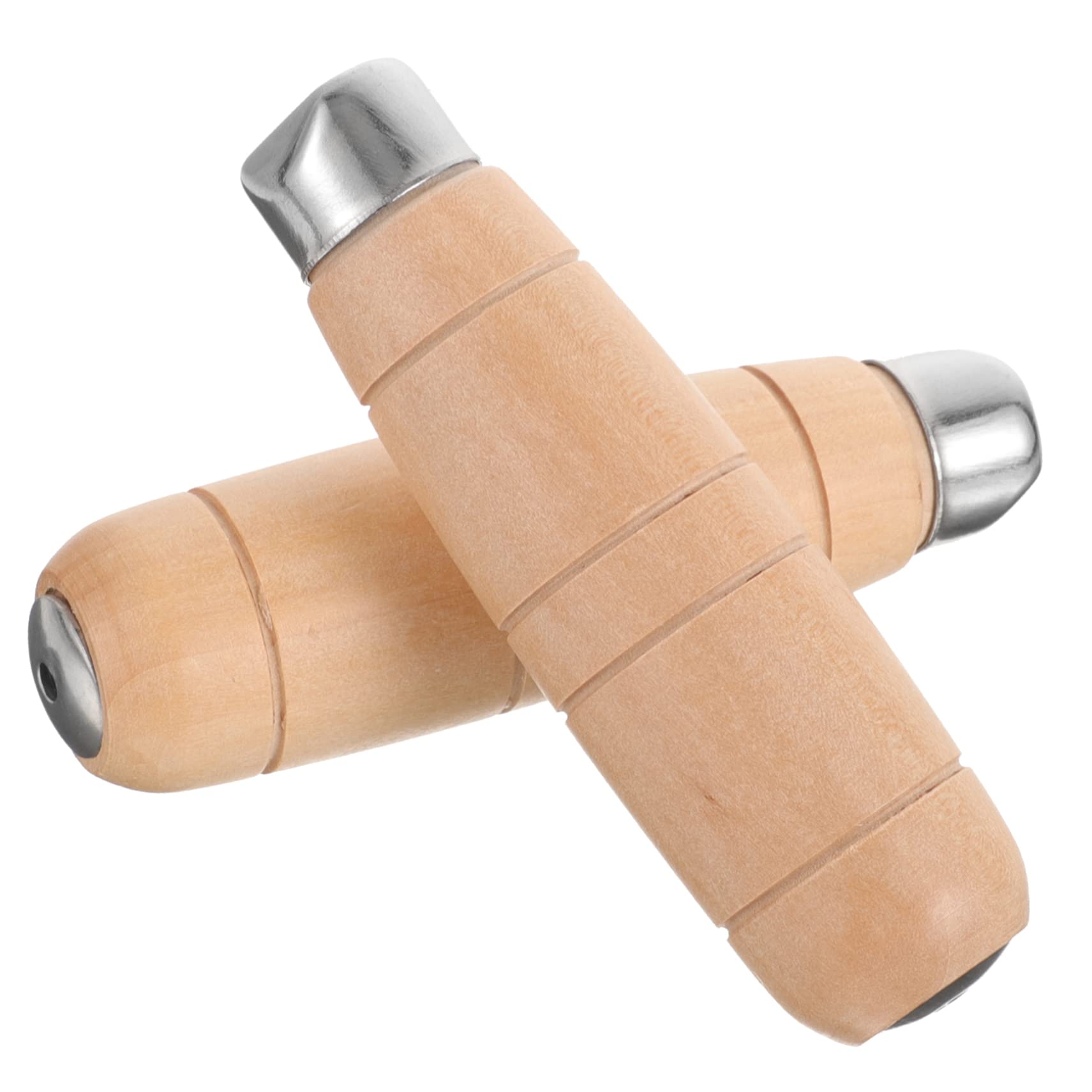 HANABASS 6 Juegos Mango de Repuesto para Cuchillo de Cocina de Madera de Mango Antideslizante Ergonómico para Control al Cortar Verduras para Restaurantes y Doméstico