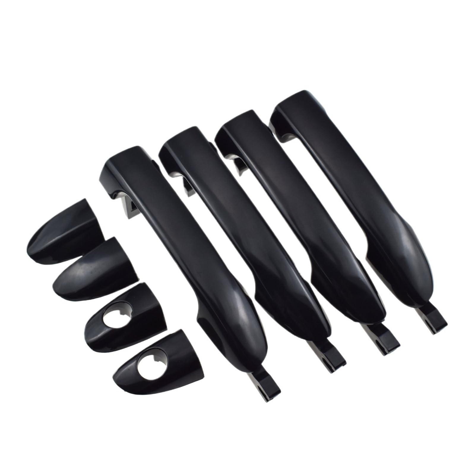 Ohkylsd Black Outside Door Handle Black Beige Chrome Outside Or Inside Car Door Handle 82650-2F000 82660-2F000 For Kia For Spectra For Cerato 2.0L 2004-2009 Replacement Handles