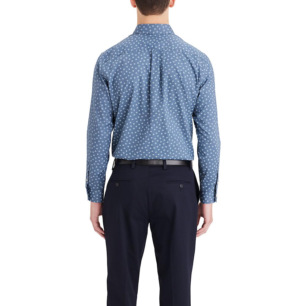 Dockers Classic Fit Long Sleeve Signature Iron Free Shirt with Stain Defender Camisa Abotonada para Hombre