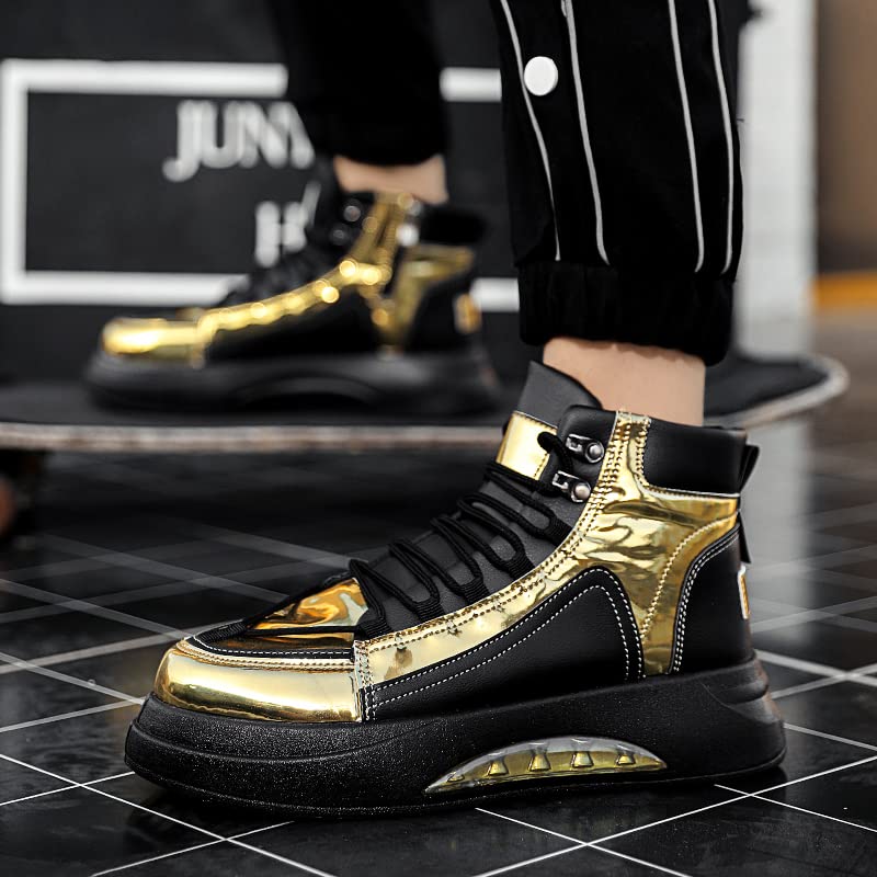 New Luxury Designer Mens Casual Shoes Streetwear High top