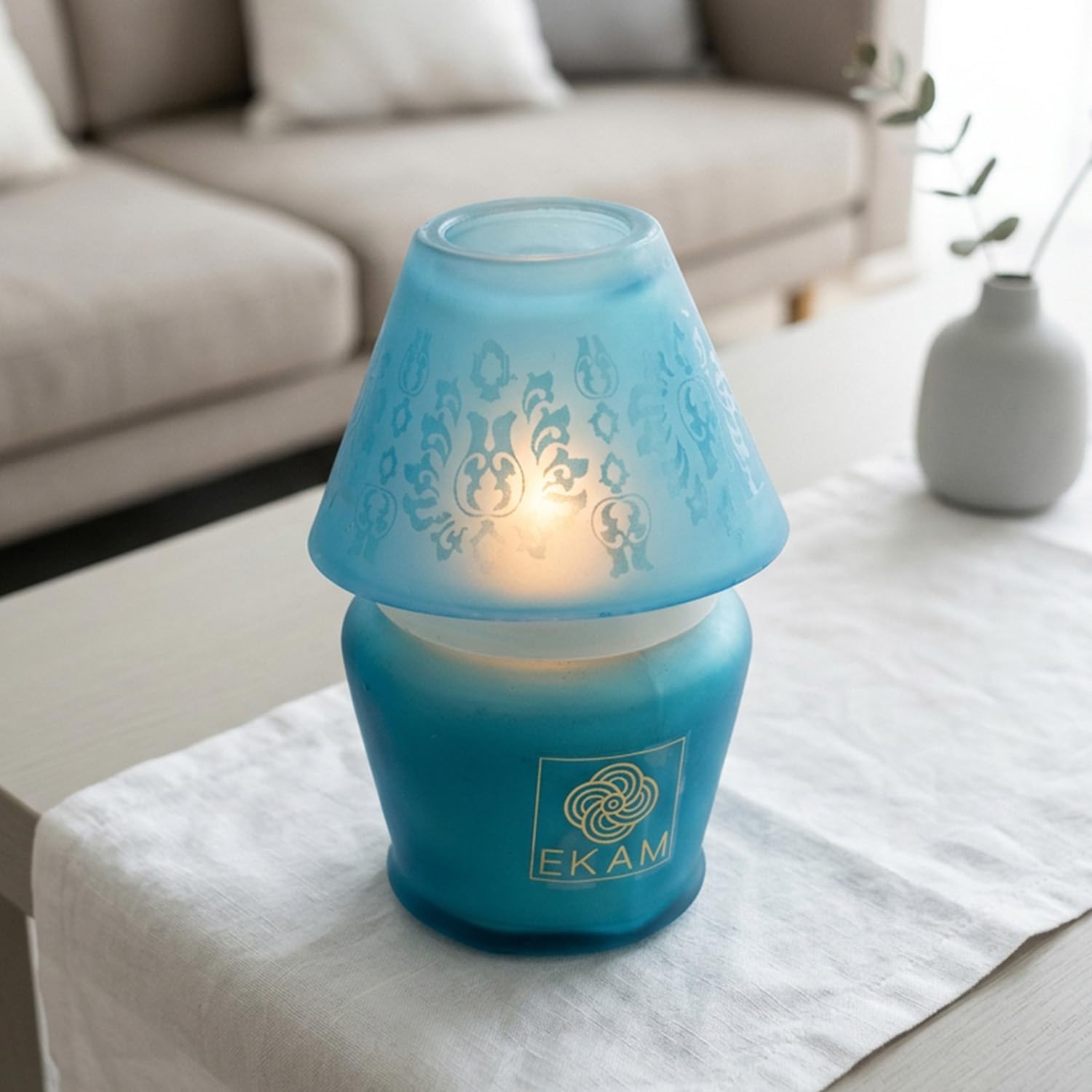 EKAM Rose Luxury Candle - 22 Hour Burn, FREE SHIPPING -13