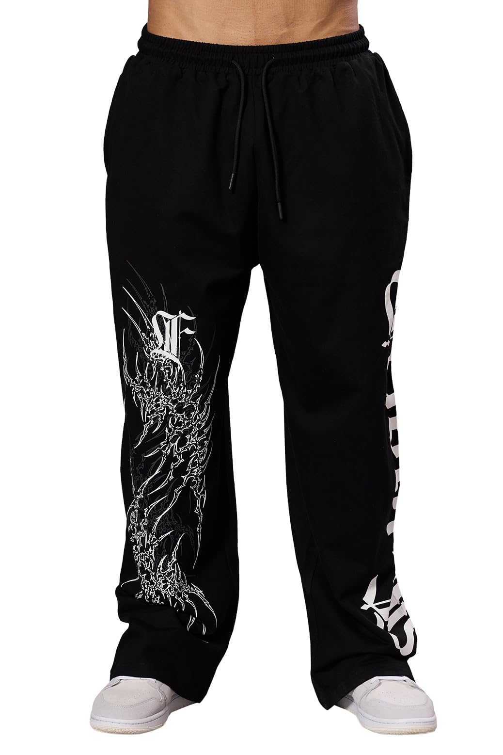 Mens Cotton Hellset Oversized Track Pant-image-45