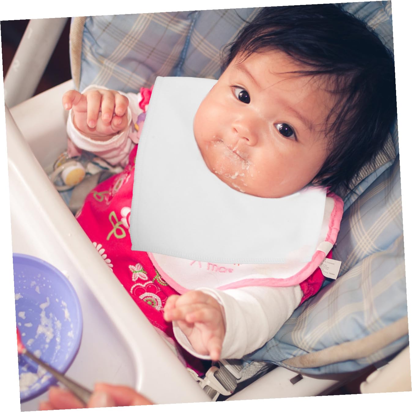 8 Piezas Baberos para Niña Triángulo Algodón Absorbente para Recién Nacidos Colores Gris y Negro Multifuncional para Uso Diario