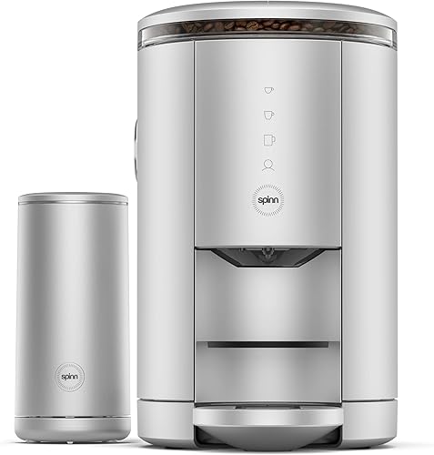 SPINN Coffee Maker Pro  Milk Frother Bundle Smart WiFi Automatic Coffee Cold Brew  Espresso Machine Automatic Coffee Foam Maker for Latte Single