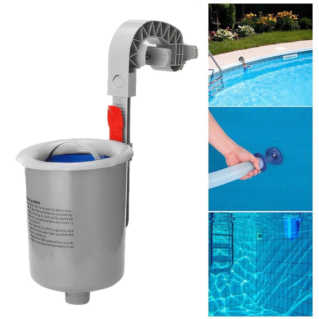 Filtro de Piscina práctico. Dile adiós a los residuos y Hola al | cristalina. Accesorios para piscinas de ABS.