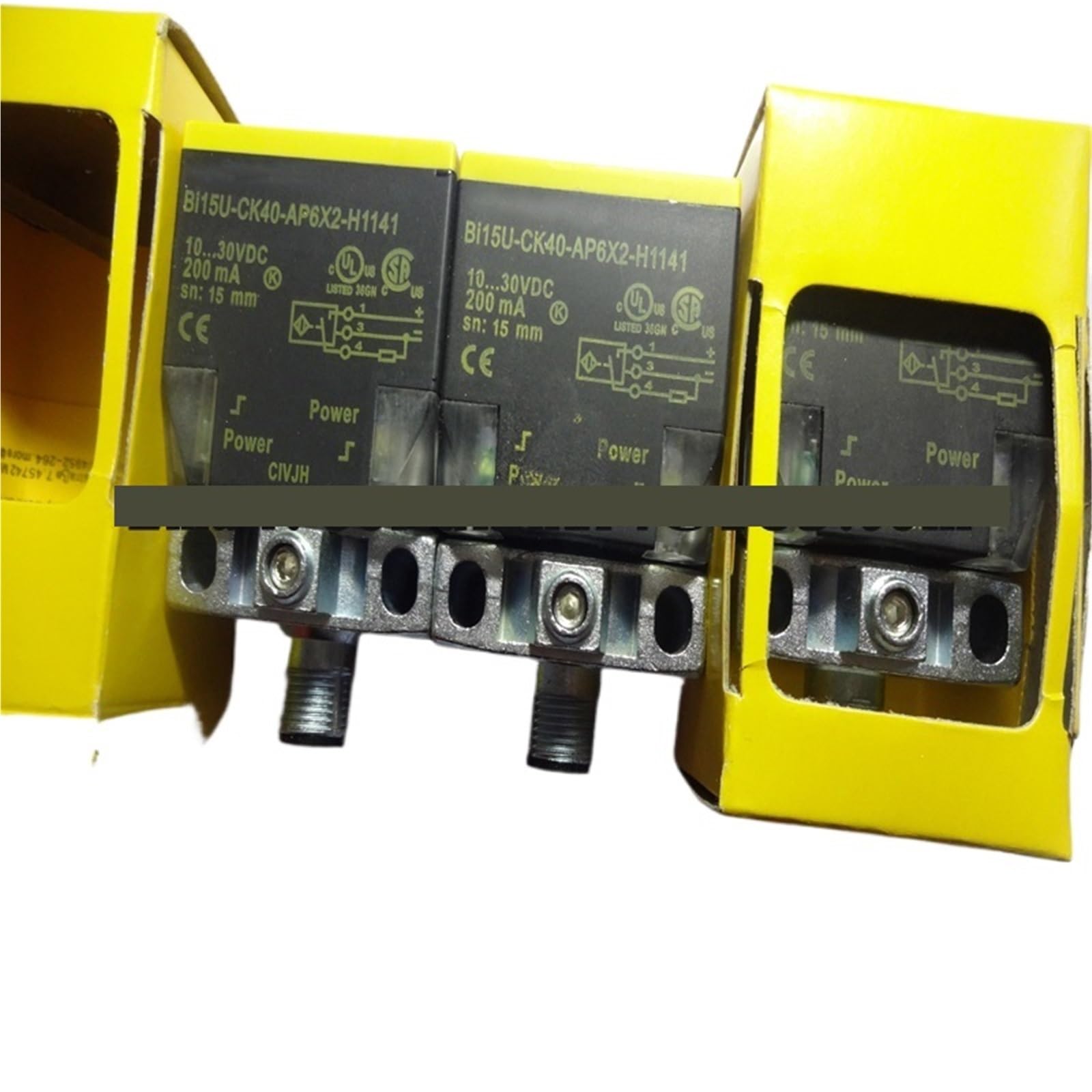 Qazxsemui Bi15-Ck40-An6x2h1141 1Pcs Sensor Bi15u-Ck40-An6x2-H1141 Bi15u-Ck40-Ap6x2-H1141 Bi15-Ck40-An6x2-H1141 Bi15-Ck40-Ap6x2-H1141(Bi15-Ck40-An6x2h1141)