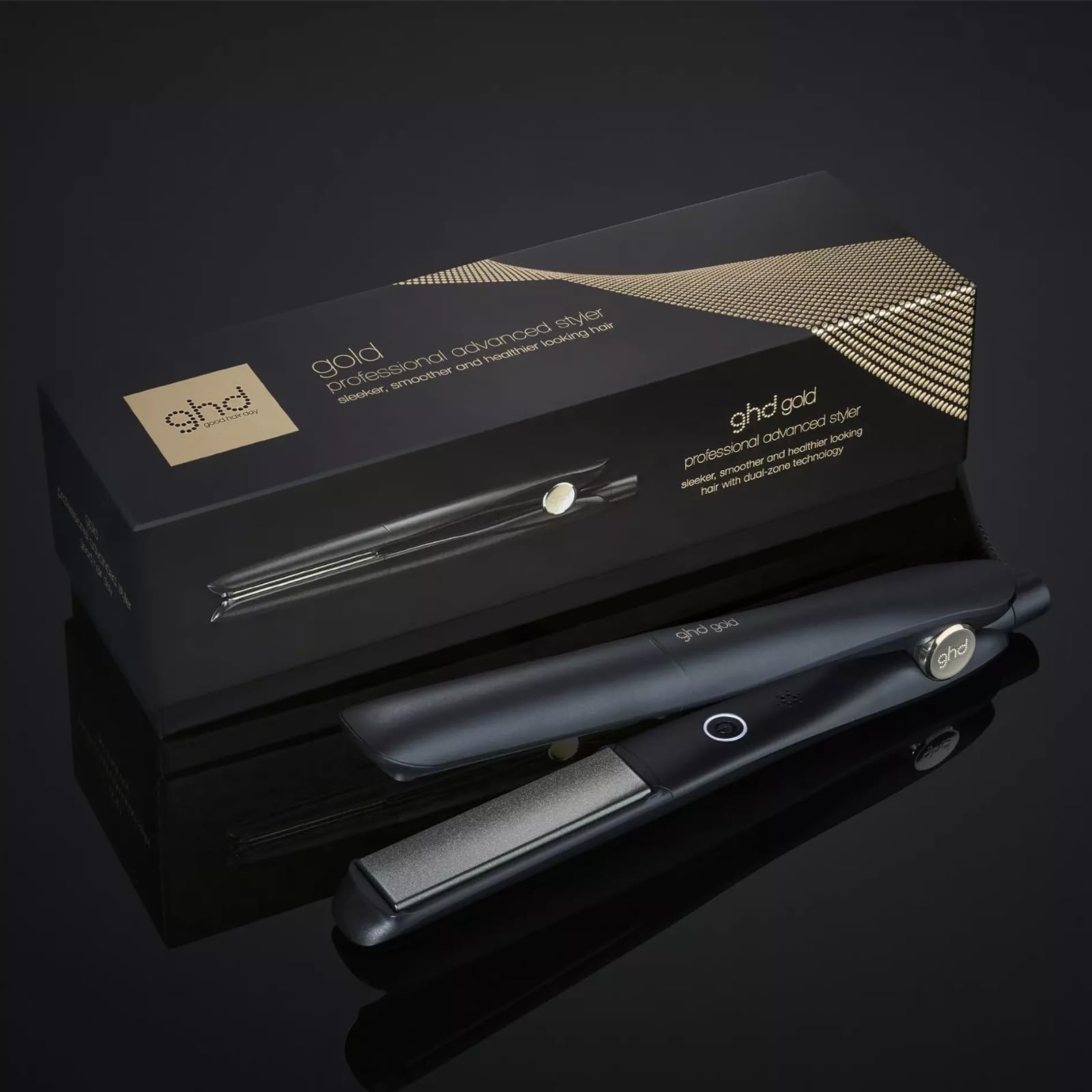 GHD Gold Piastra Capelli Professionale Dual-Zone Styler 2.7m