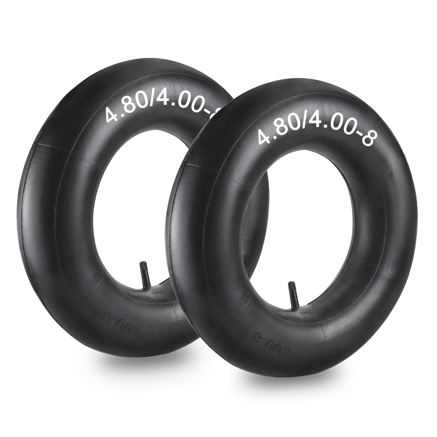 4.80/4.00-8" Tire Inner Tubes by Cenipar for Heavy Duty Cart, Like Hand Trucks, Garden Carts, Mowers and More, Pack of 2