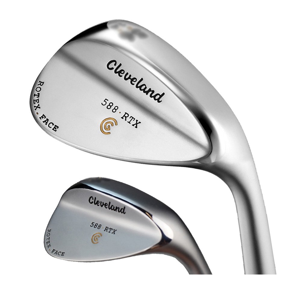Cleveland Golf Mens 588 Rtx Satin Chrome Standard Bounce Wedge
