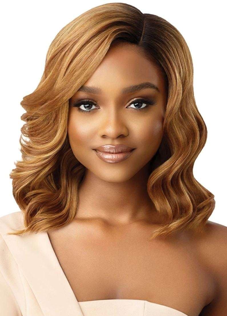 Outre Wigpop Full Wig Heat Resistant Fiber High Tex Safe Up To 400F DESSY (2) DARK BROWN 2