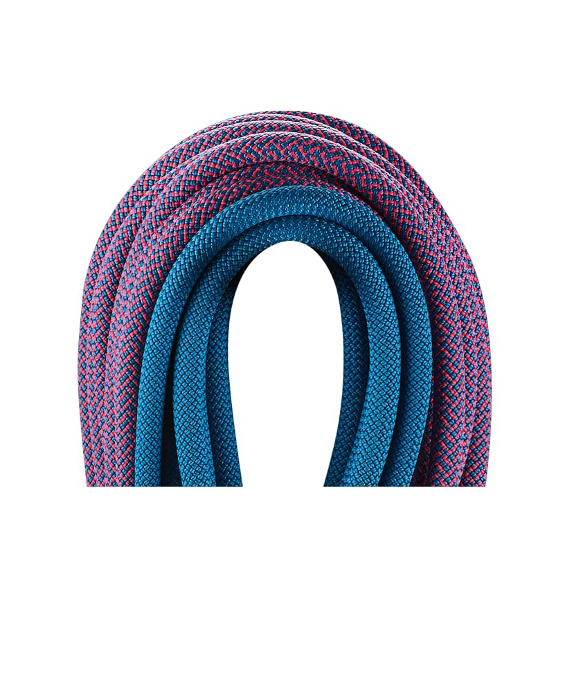 EDELRID Tommy Caldwell Eco Dry CT 9,3mm Kletterseil, pink-Turquoise, 80 M