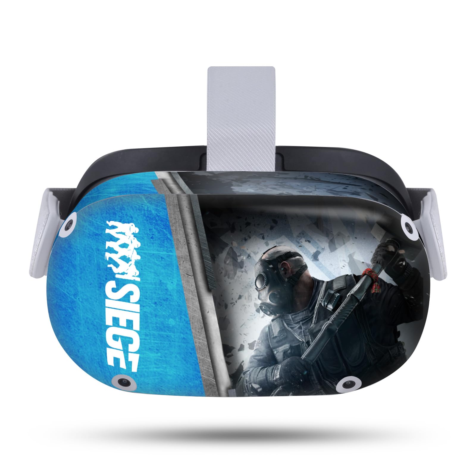 Head Case Designs Officially Licensed Tom Clancy's Rainbow Six Siege Sledge Graphics Vinyl Sticker Skin Decal Cover Compatible with Meta Quest 2