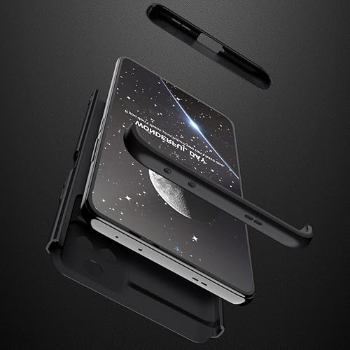 Miniatura 4 de Asdsinfor Funda compatible con Xiaomi Poco F4 5G, Redmi K40S Funda Ultra Delgada 3 en 1 Funda de Protección de Cuerpo Completo Policarbonato Duro de