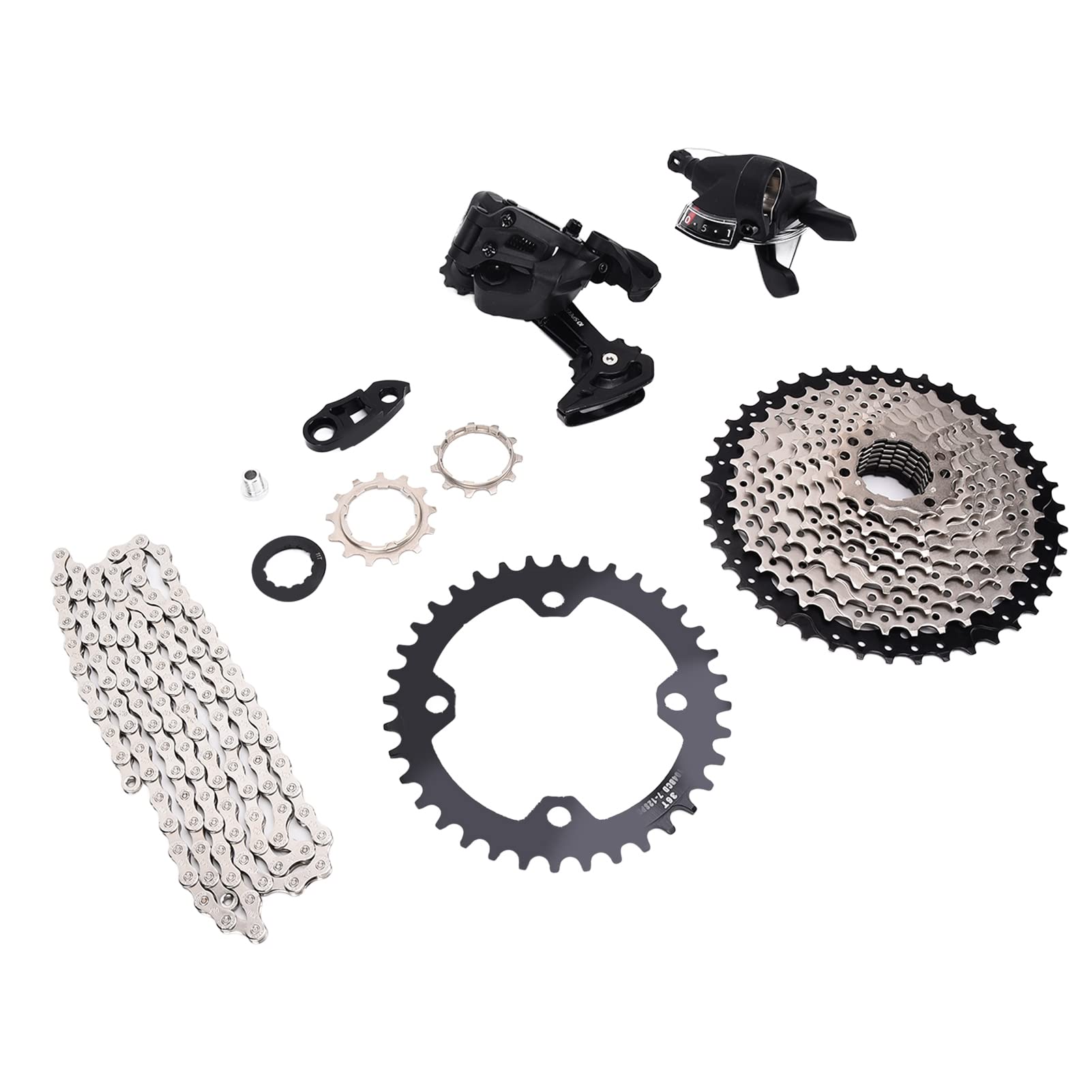 Generic Zestaw Lekkich Rowerów Górskich A7 Speed ​​z precyzyjną manetką do Rowerów Typu „zrób to sam”, materiał Aluminiowy dla Entuzjastów Górskich