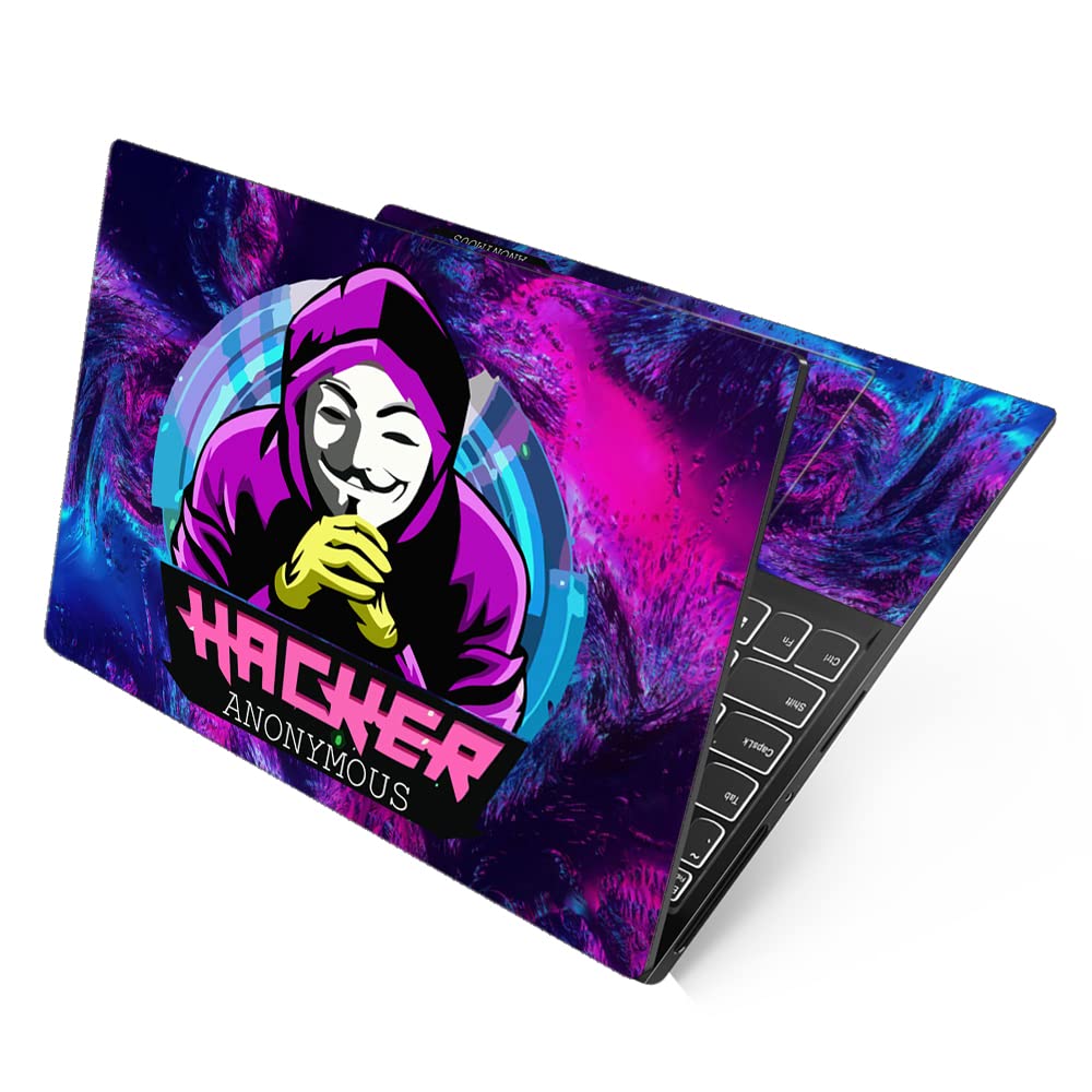 See full amazon price history chart for Dzazner Premium Vinyl HD Printed Full Panel Laptop Skin/Sticker/Stretchable Vinyl/Cover Laptops Upto 15.6 inch No Residue, Bubble Free - Hacker Anonymous Colorful Abstract Dzazner Premium Vinyl HD Printed Full Panel Laptop Skin/Sticker/Stretchable Vinyl/Cover Laptops Upto 15.6 inch No Residue, Bubble Free - Hacker Anonymous Colorful Abstract (B09KVH4B5Y) Amazon Price History, Amazon Price Tracker