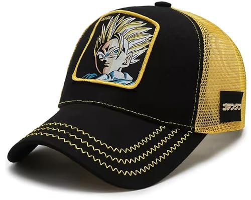 Inn Gorra De Beísbol Unisex Con Motivos Bola De Dragón. Algodón Y Poliester. Diámetro Cabeza 56-60cm. Fan Anime Amarillo Inn Gorra De Beísbol Unisex Con Motivos Bola De Dragón. Algodón Y Poliester. Diámetro Cabeza 56-60cm. Fan Anime Amarillo