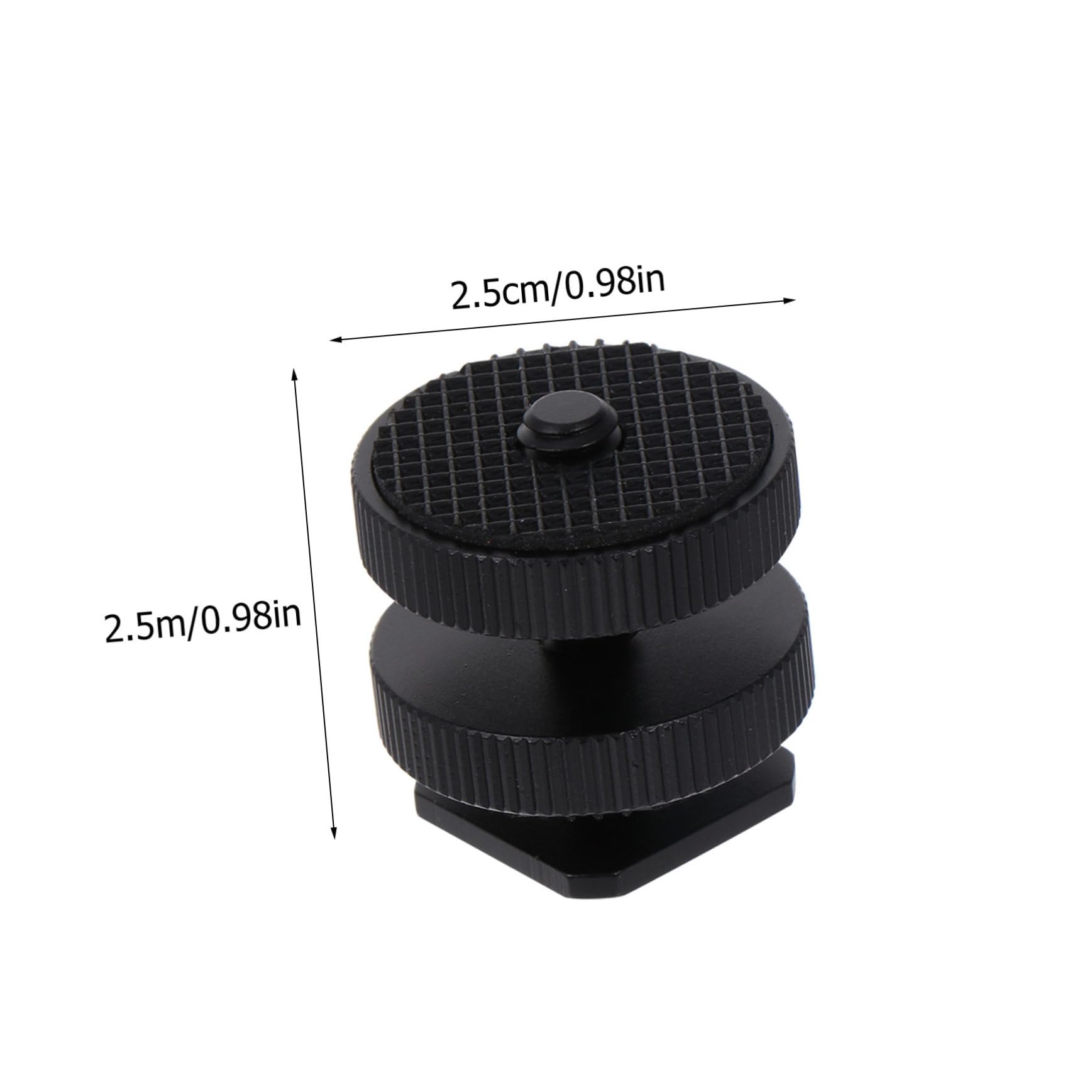 HOMOCONO Professional Camera Mounting : 1/4 Inch Screw Cold Shoe Mount Adapters for Tripod Accessory