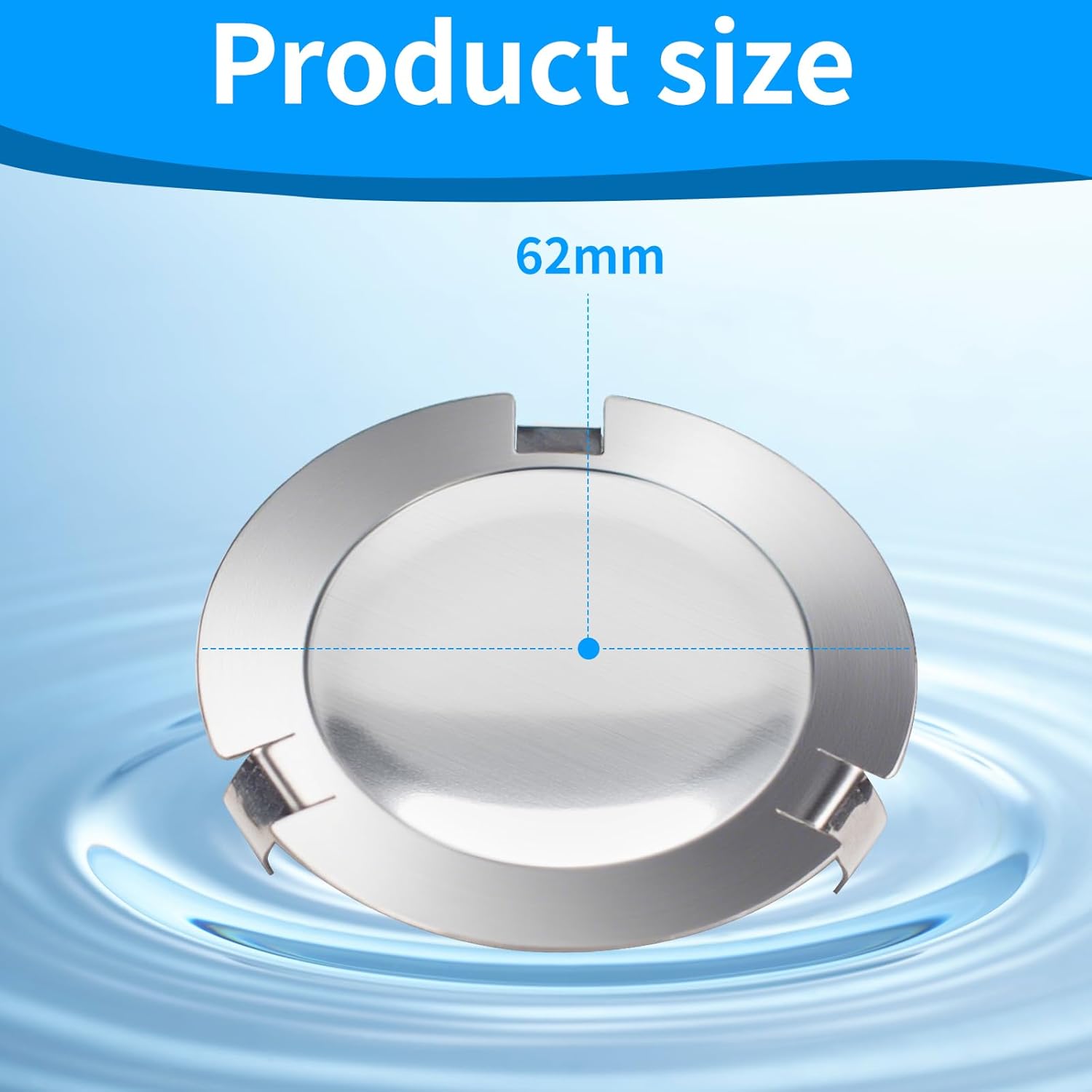 24205900 Transmission Bell Housing Inspection Cover (62 mm),Fits Chevy Silverado Avalanche Express,Cadillac Escalade CTS,Buick Rainier - 2 Pack