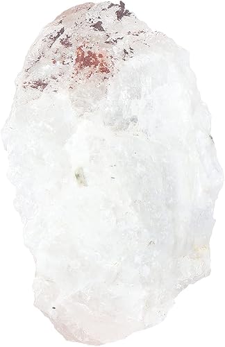 GEMHUB Calcita de arco iris blanco natural sin cortar de 89.65 quilates, piedra curativa de critsal, piedra de chakra curativa para múltiples usos