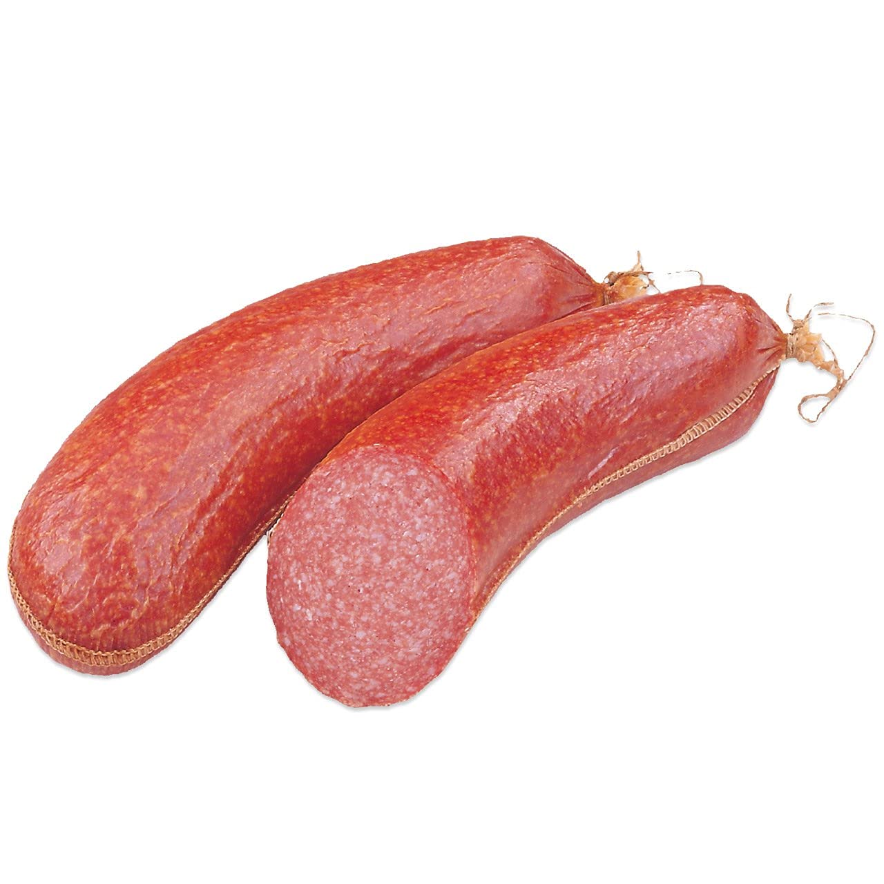 Bauerncervelat, feingekörnten Rohwurst, hergestellt nach nach dem GDL-Reifeverfahren, Landmetzgerei Schiessl, ca. 700g, Primeversand!