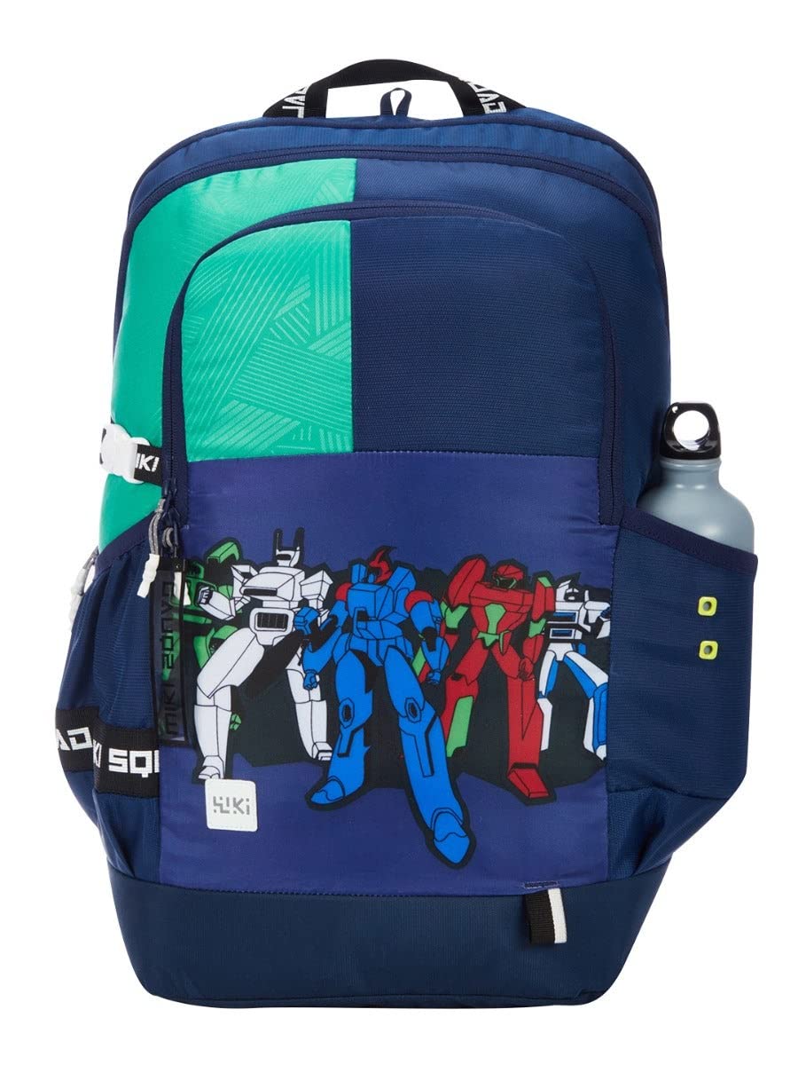 Wiki Squad 3 40L 4 Compartment Backpack (12978) (Blue 2)-image-20