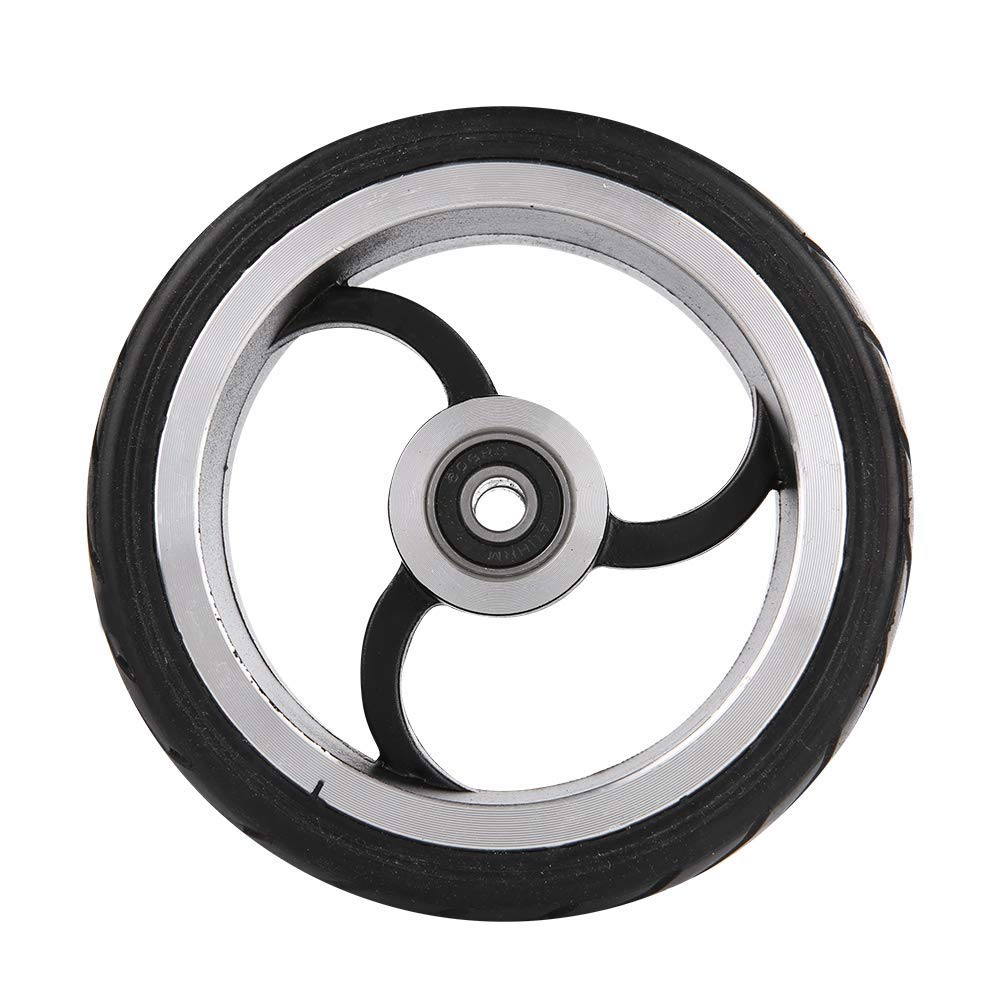 Alomejor Ruota Posteriore del Scooter Solidi di Riparazione per Motorino Elettrico Pattino della Bici 5 Pollici