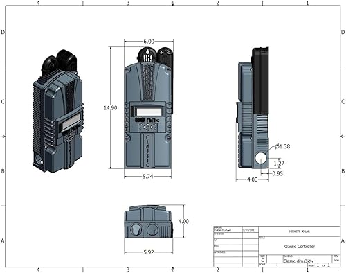 Miniatura 2 de MidNite Solar Controlador de carga CLASSIC 150 MPPT