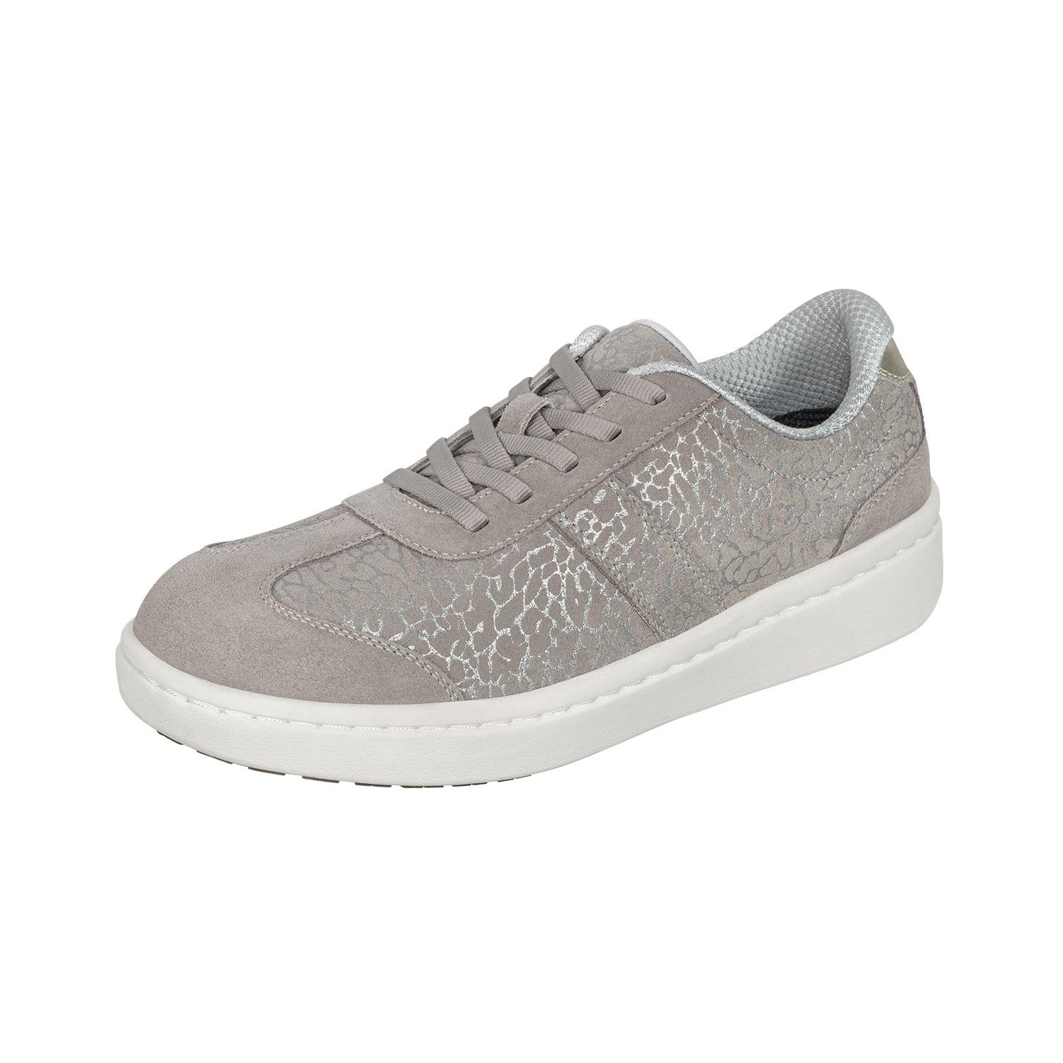 Orthofeet Damen orthopädischer Leder-Obermaterial Stroll Hands Free Casual Sneaker