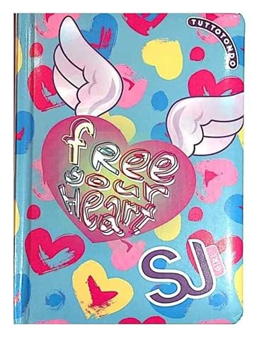 DIARIO SCUOLA 20x15cm Seven SJ Girl free Your