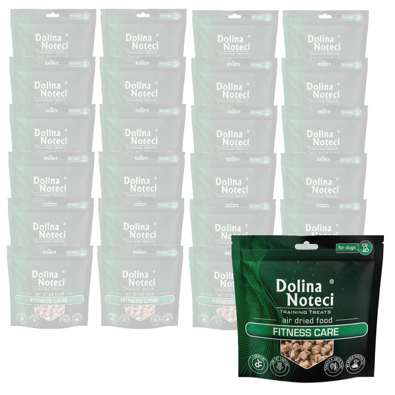 Dolina Noteci Training Treats Fitness care przysmaki dla psa trenerki z wołowiną 130g x 24