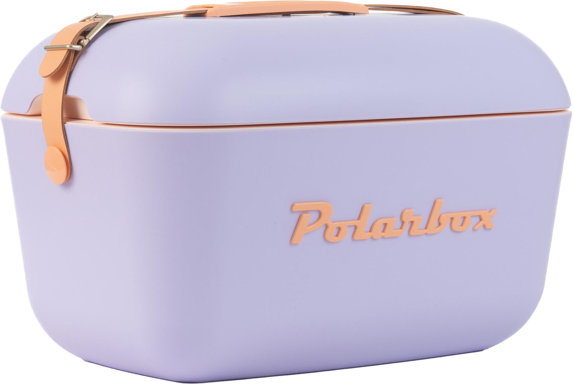 Polarbox Portable Mini Cooler 12L - Beach, Camping, Vintage Style With Adjustable Handle