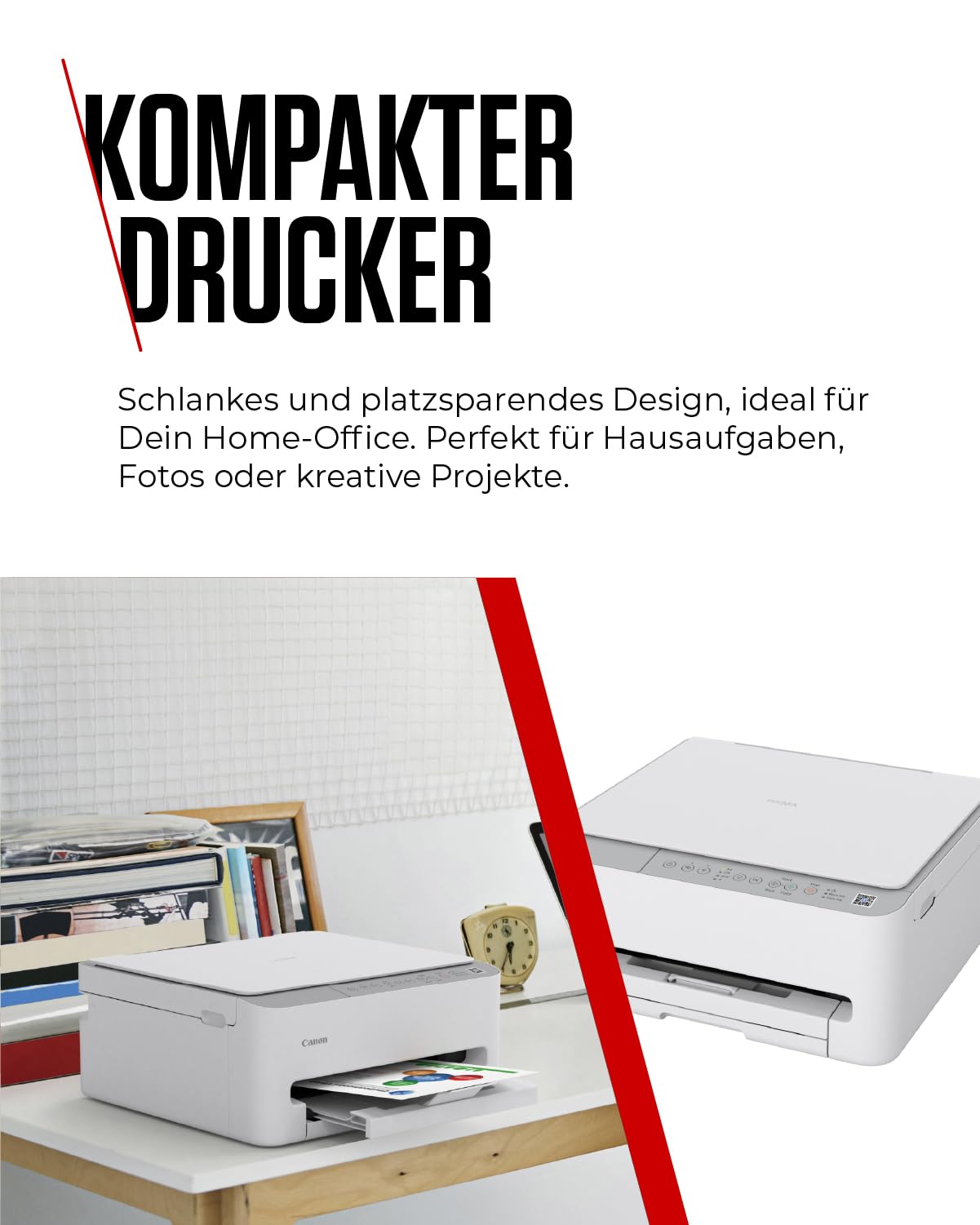 Canon PIXMA TS4151I -WLAN-Multifunktionsdrucker mit Papierkassette und Frontbedienung & Duplexdruck | Kabelloses Drucken vom Smartphone leicht gemacht PIXMA Print Plan kompatibel