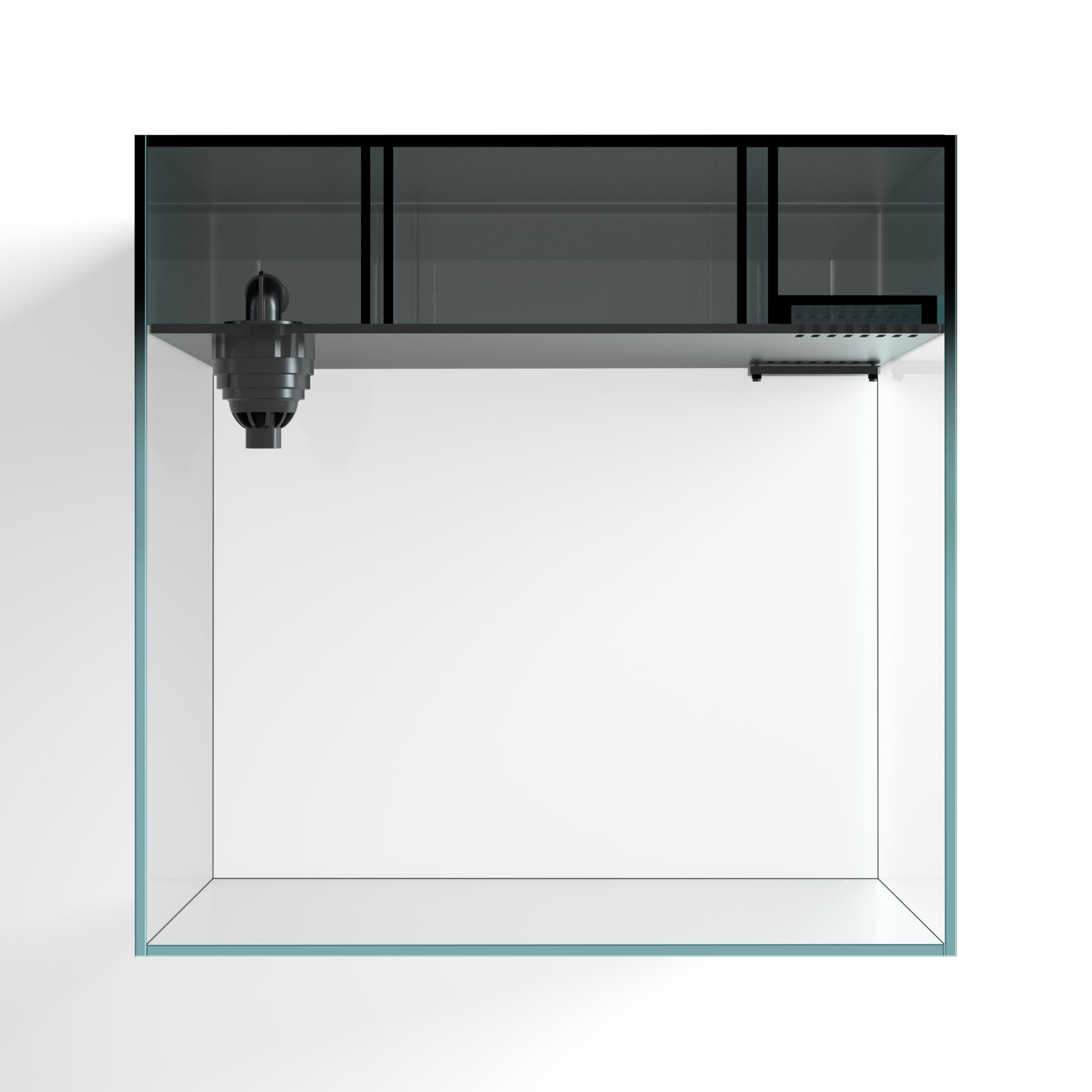 Amazon.com : LANDEN 40C 11 Gallon Ultra Clear Glass Rimless Low