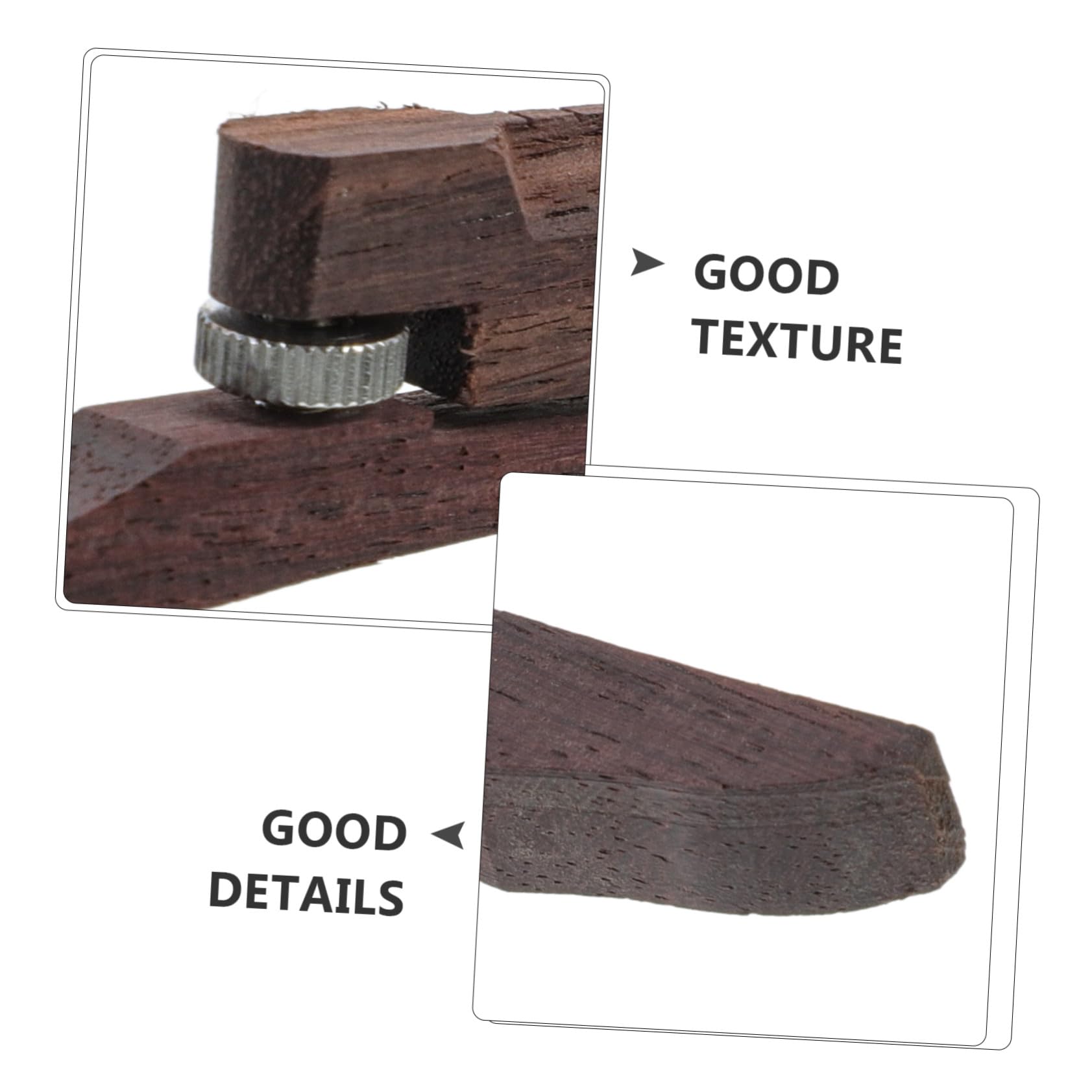 Hemobllo Pont de Mandoline en Bois Rouge de Remplacement Réglage de Tonalité Lisse pour Mandoline Professionnelle et Accessoires de Réparation
