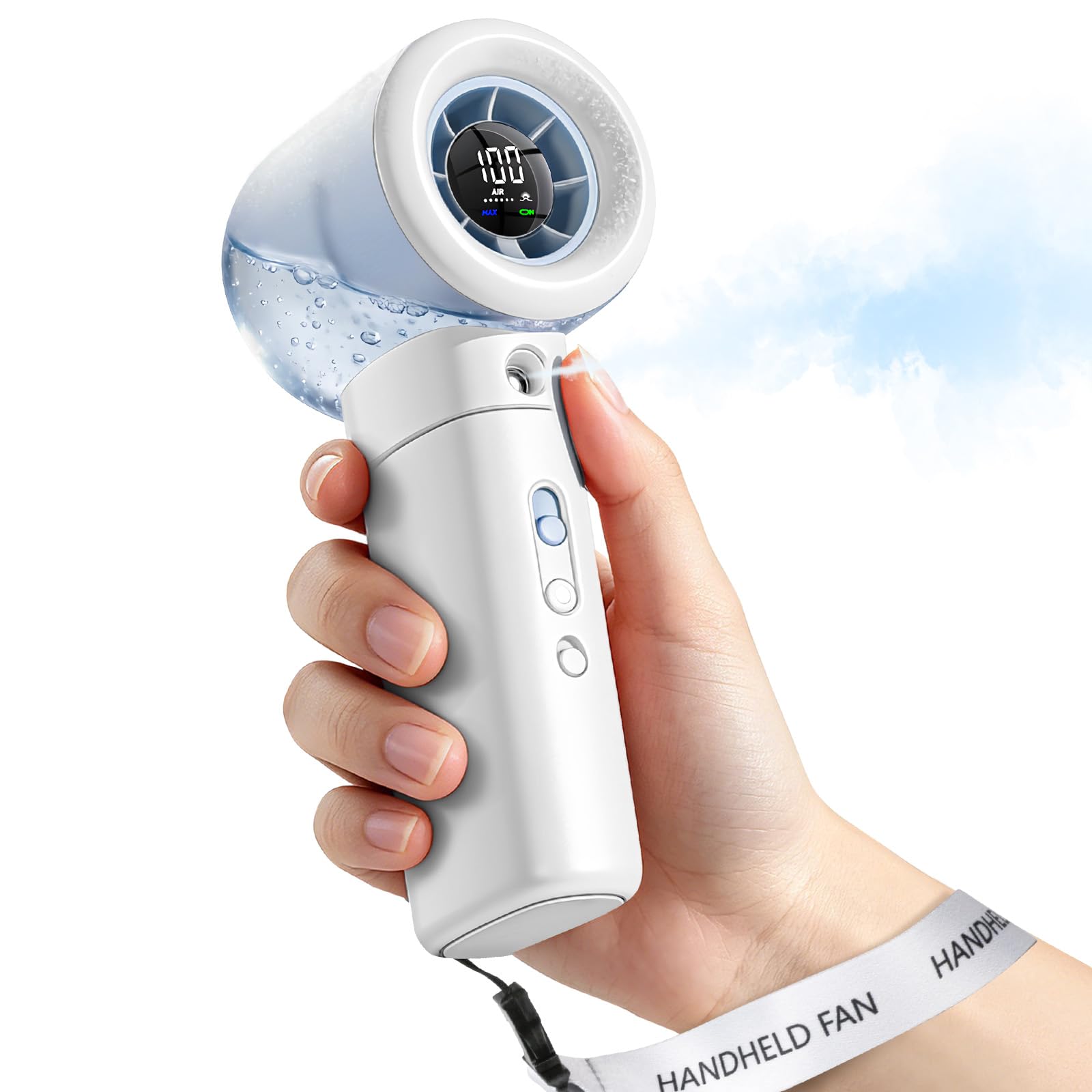 【Amazon.co.jp 2026夏限定・ナノミスト W 冷却・高速暴風】Pu…