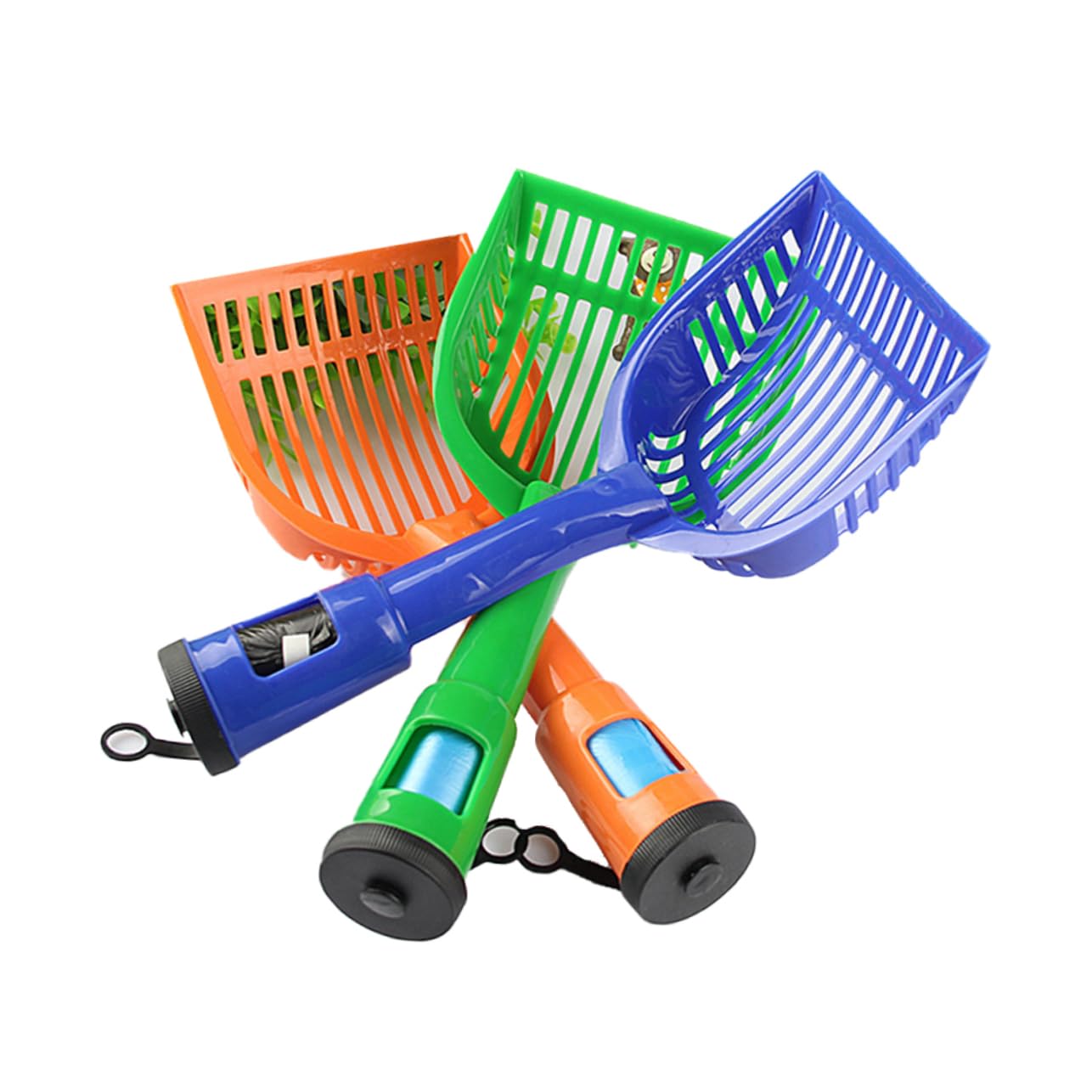 BESPORTBLE Pet Supplies Cat Litter Shovel Poop Scooper Scooper Sift Shovel Random Color