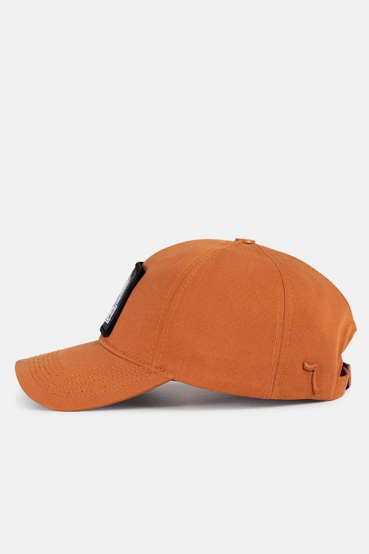 Gorra de Béisbol Premium Seis Paneles Ladrillo con Parche Sparkle