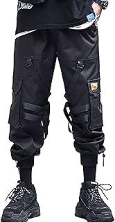 XYXIONGMAO Tactical Jogger Cargo Pants Hip Hop Harem Techwear Streetwear Men\'s Streamer Overalls Loose Casual Pants