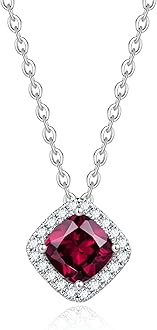 [FANCIME] ルビーのネックレス Amazon.co.jp: FANCIME: ルビー 7月誕生石