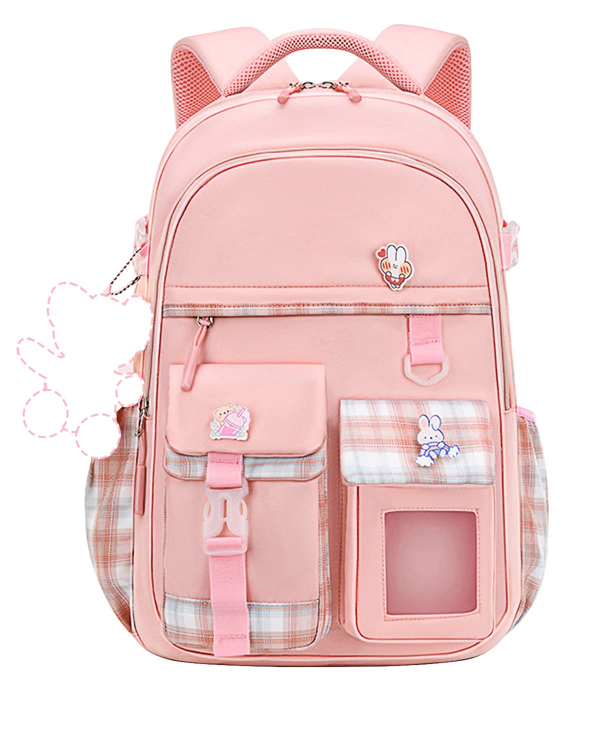 Amythe Mochilas Escolares Niñas Adolescentes para Portátil de 15.6", Mochila Colegio Aesthetic Ligera e Impermeable Mochilas Niña 9 10 11 12 13 años