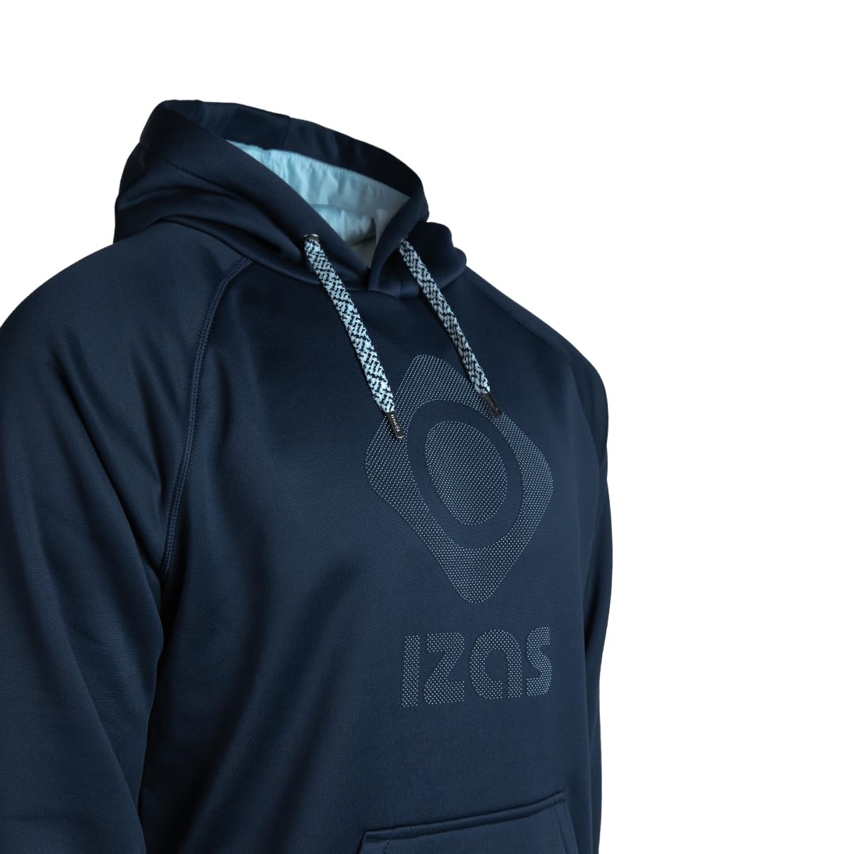 Izas Duero Unisex V3 Sudadera con Logotipo y Capucha Ajustable para Estilo Urbano y Deportivo, Manga Sentada y Bolsillo Frontal, Comodidad y Versatilidad para Uso Diario