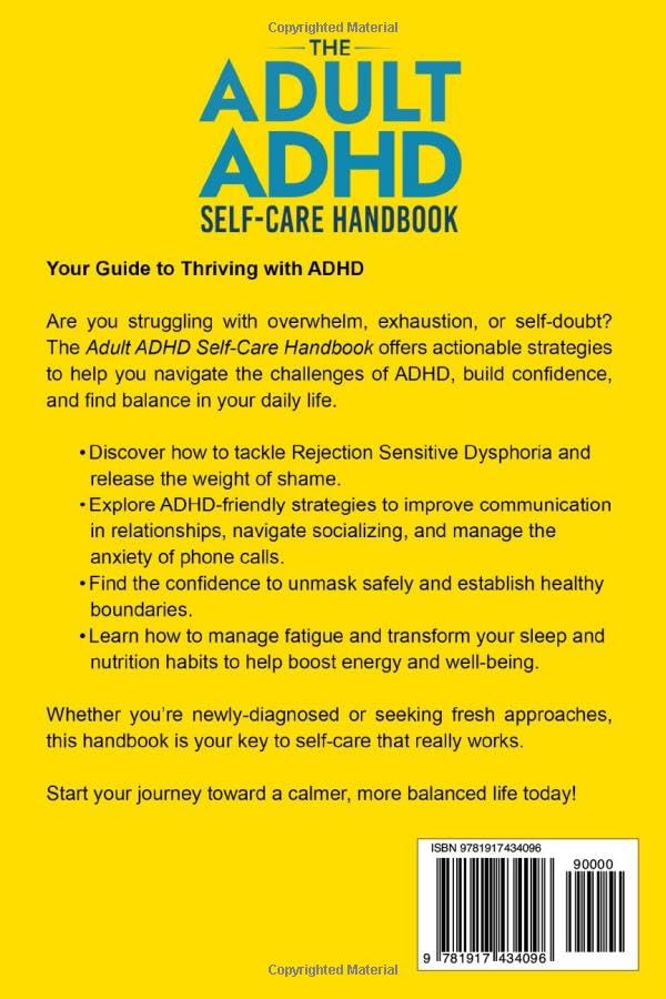 The Adult ADHD Self-Care Handbook: 21 Simple Strategies to Help Regulate Emotions, Navigate Relationships and Transform Sleep and Nutrition for a ... Journal (The ADHD Success Toolkit for Adults) - Image 2