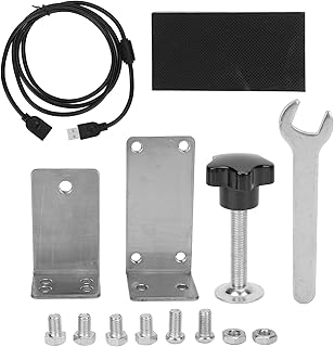 Clipe De Mudança De Marcha, Suporte De Freio De Mão USB, Em Forma De L, Liga De Alumínio De Aço Inoxidável, Suportes De Montagem De Mudança Sequencial Ajustáveis ​​compatíveis Com Logitech G25 G27 G29  